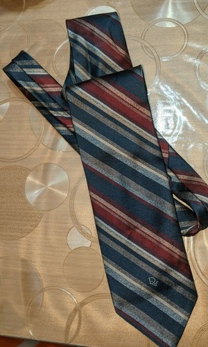 Cravatta Christian Dior Monsieur Tie Uomo Made in USA Dior - Foto 2 di 7