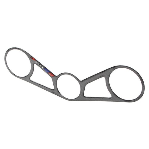 For BMW S1000RR 09-14 Carbon Look Top Triple Clamp Yoke Protector Sticker Pad - Picture 4 of 8