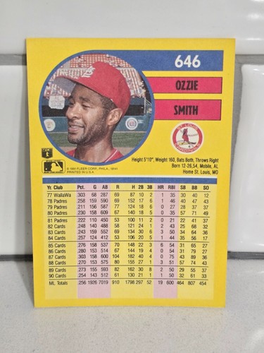 1991 Fleer Baseball #541-720 & Pro Visions Inserts #1-12 You Pick! - 第 197/351 張圖片
