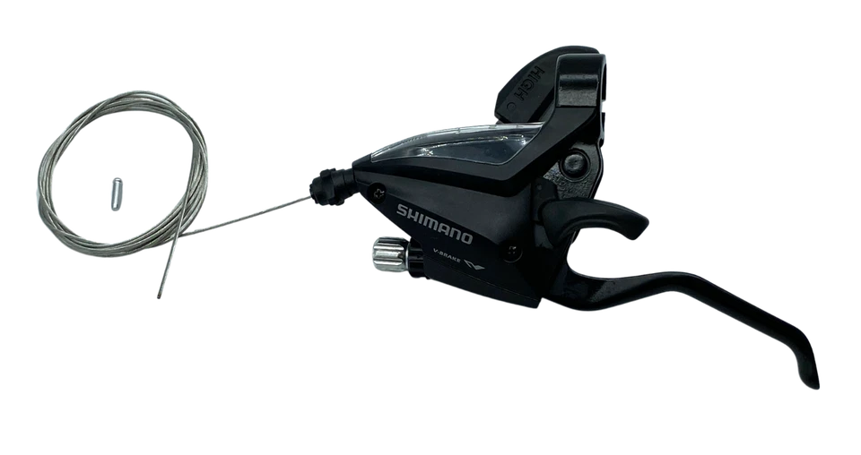 New 1 pairs Shimano ST-EF500 3x7 Speed MTB Bike Brake Levers Set Shifter 22.2mm - Image 4 of 4