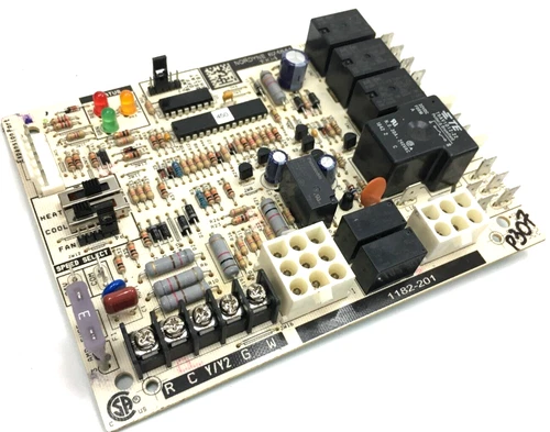 Nordyne 1182-201 Furnace Control Circuit Board 624844 used #P307