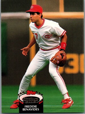 1992 Topps Stadium Club Baseball - #394 Freddie Benavides