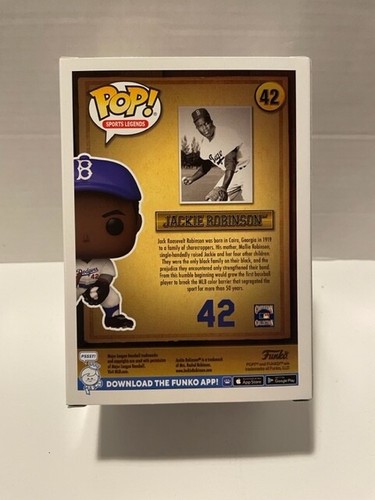 Funko Pop: Jackie Robinson #42 - nuevo en caja - Imagen 2 de 6