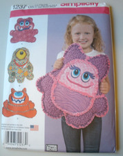 Simplicity  1237 Sewing Pattern 4 Rag Quilted...