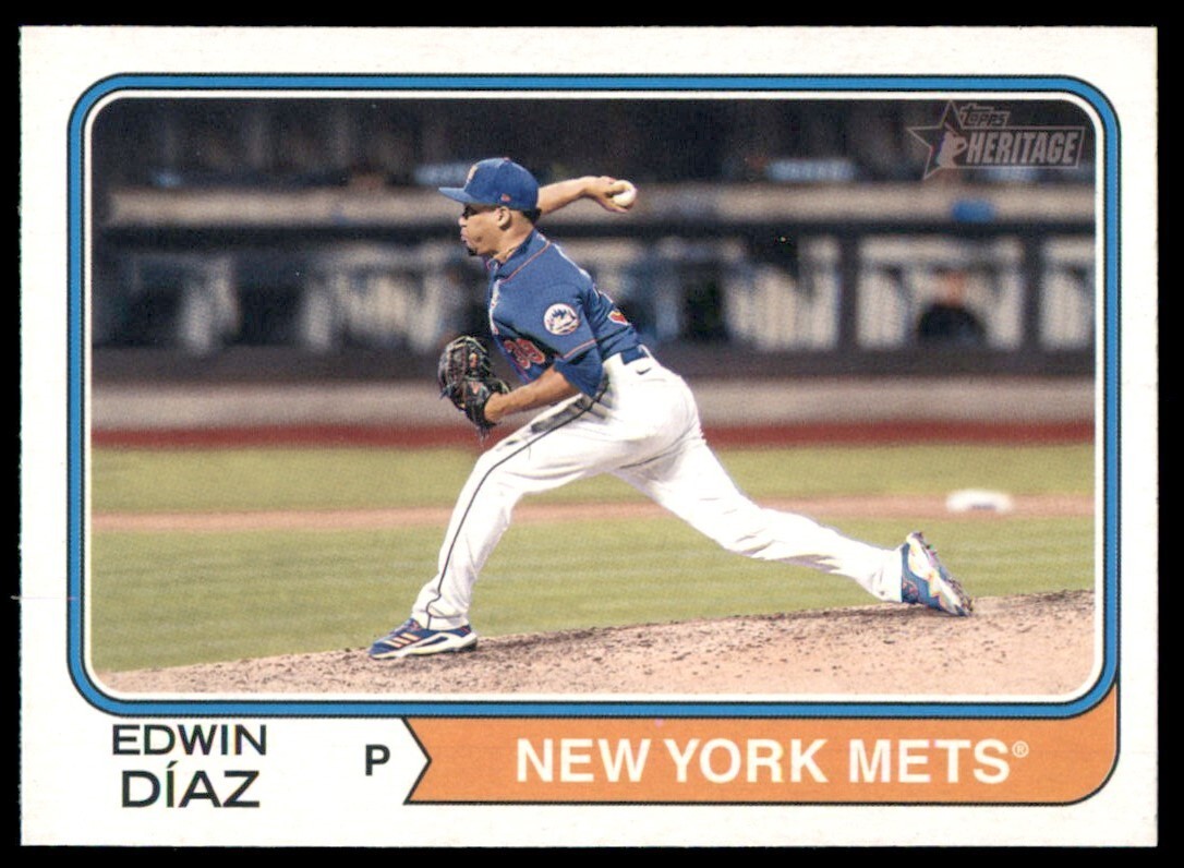 2023 Topps Heritage #36 Edwin Diaz