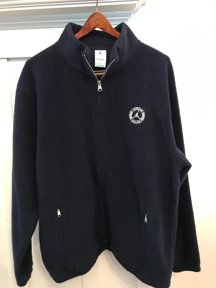 Nike Air Jordan x Union Track Jacket College Navy Size XL Zip Up comfortable
