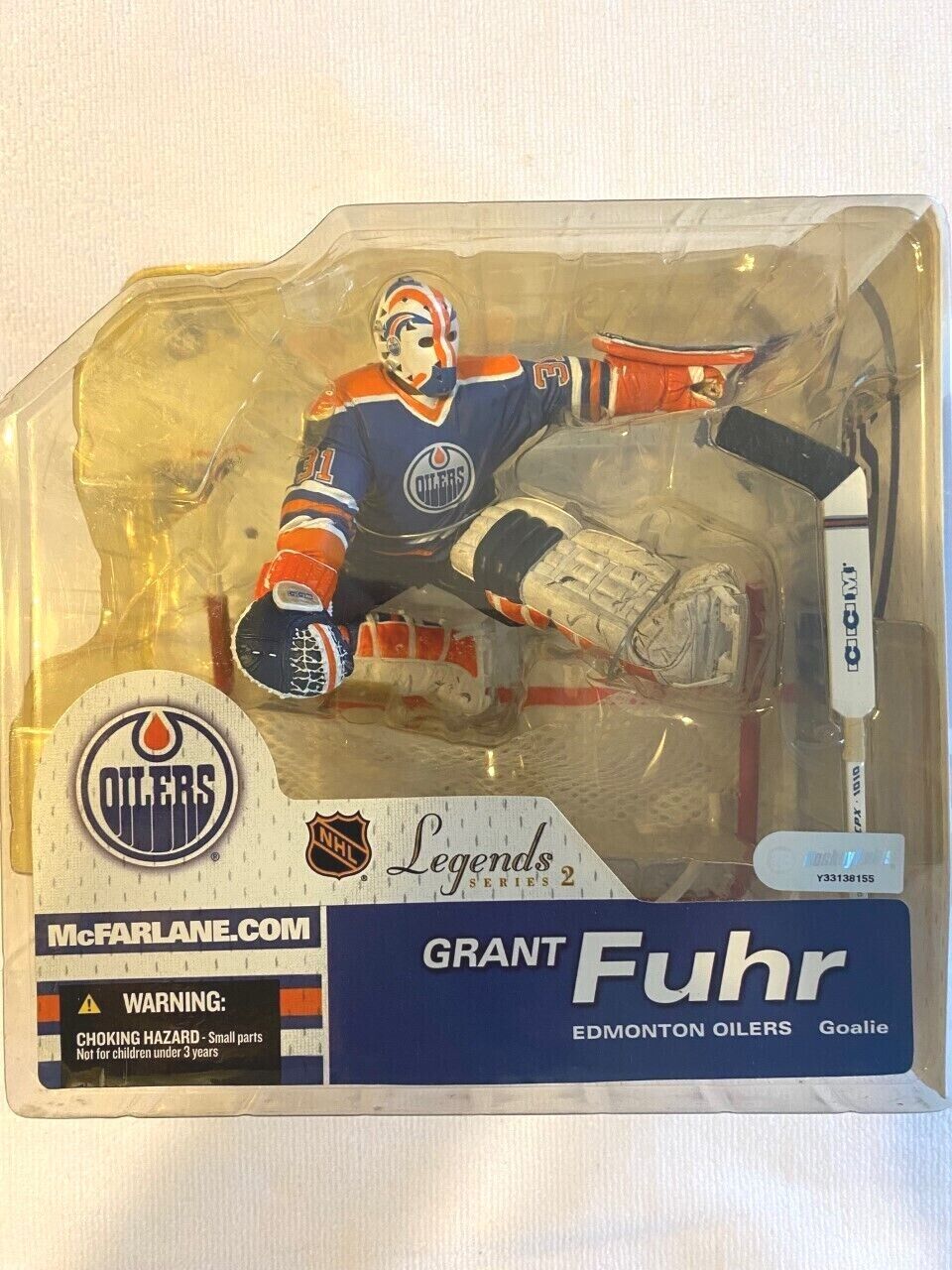 Grant Fuhr // Edmonton Oilers // Goalie // Hockey // NHL // 