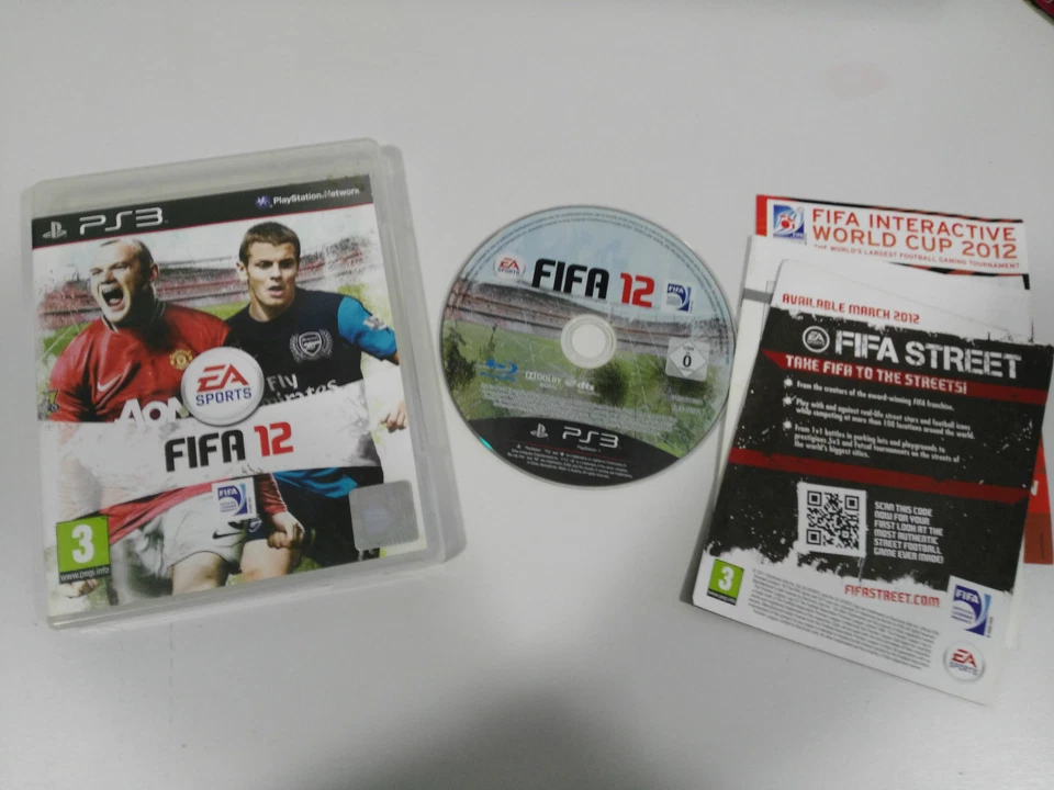 FIFA 12 PS3 Black Label Completo PAL España Rooney Wilshere, foto 1 de 3