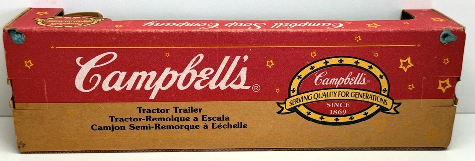 ERTL - Kenworth COE Tractor Trailer - Campbell's Souper Stars - 1:64 Scale - Image 2 of 3
