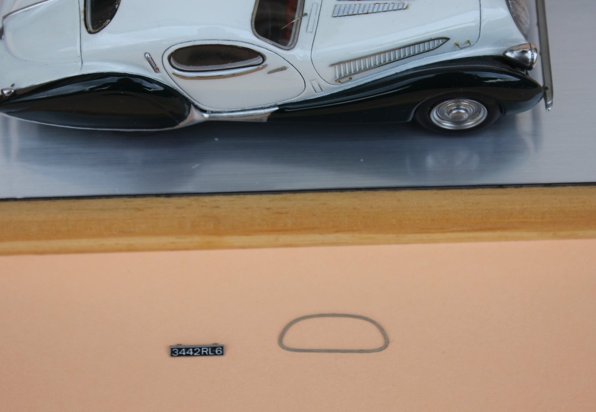 Heco Miniatures - 1:43 - Talbot Lago T.23 Baby Figoni et - Catawiki