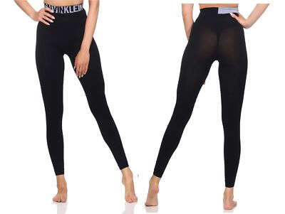 Calvin Klein Damen Microfiber Legging Hose