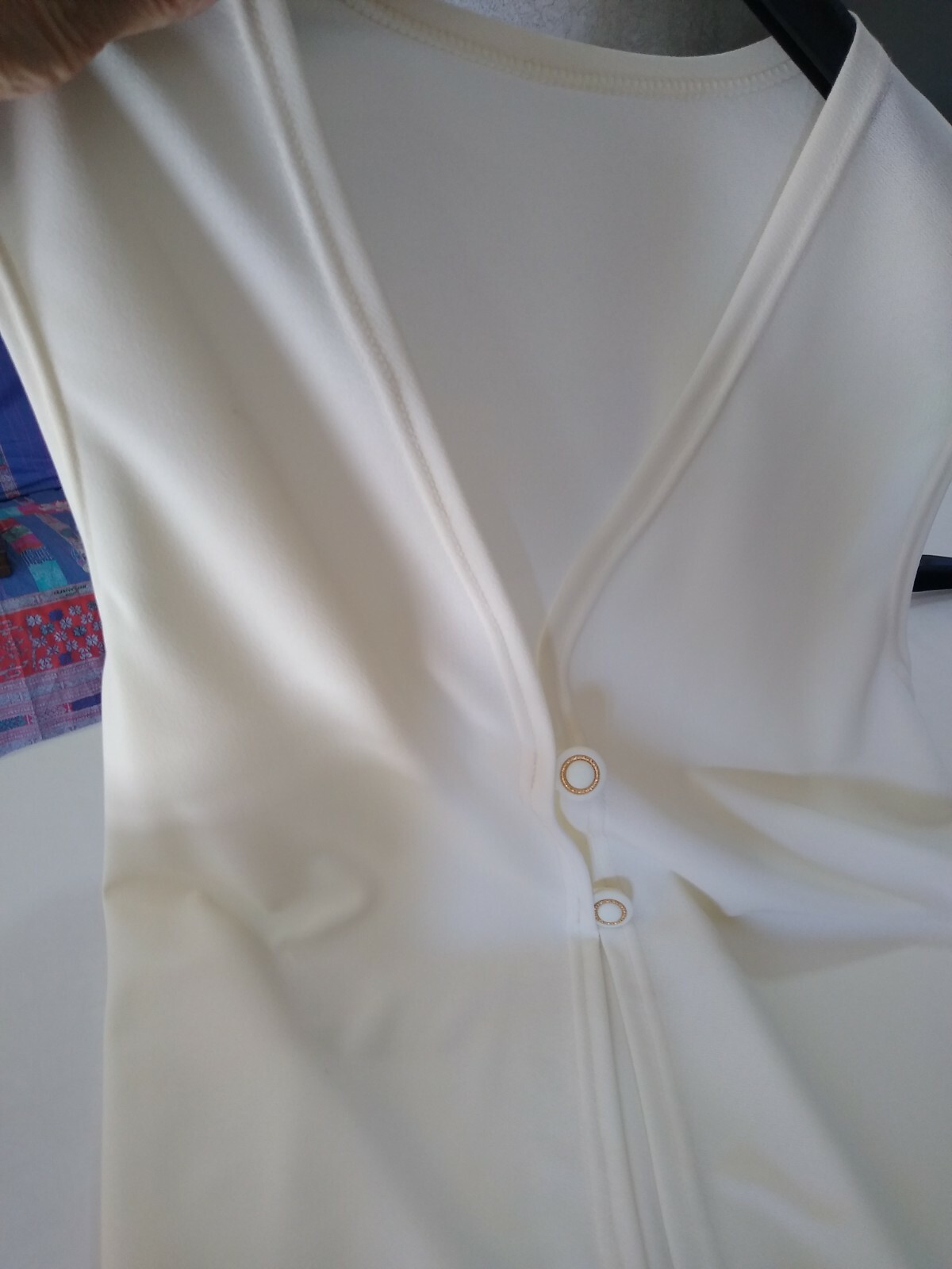 100% Polyester Vest Jacket Size Large Lightweight… - image 1