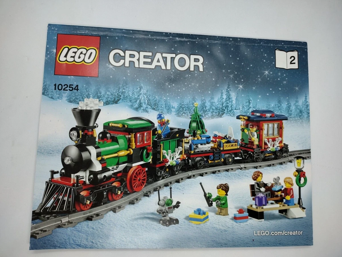 Lego creator 10254 festive christmas train sales