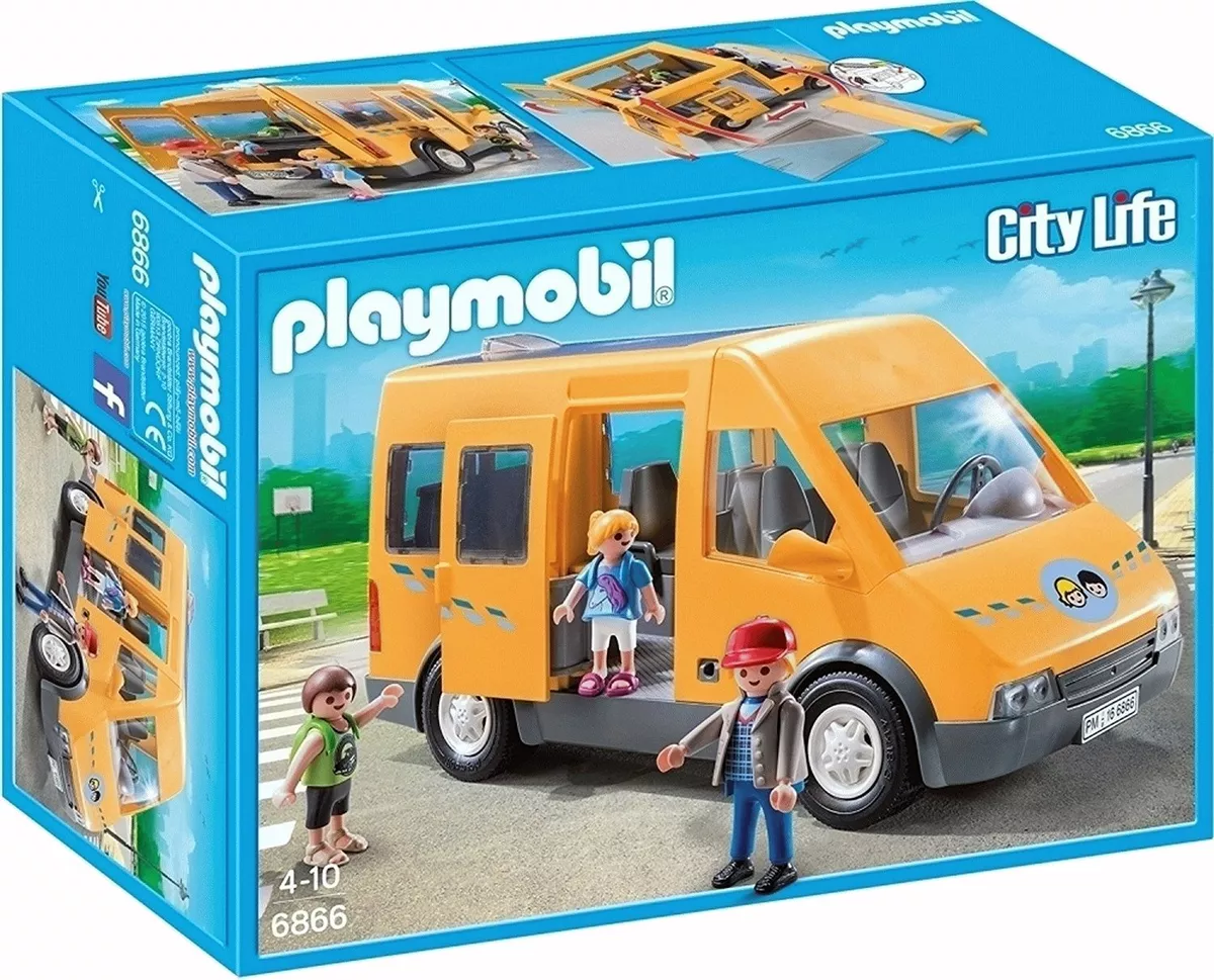 Playmobil City Life 6866 Bus School 4-10 Years