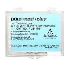 Coltene Whaledent P284-5.5 ParaPost Plus Titanium Posts 0.55" Purple 10/Pk