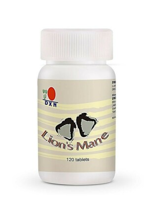 4 Bottles DXN Lion's Mane 120 Tablets Hericium Erinaceus Nervous System Recovery