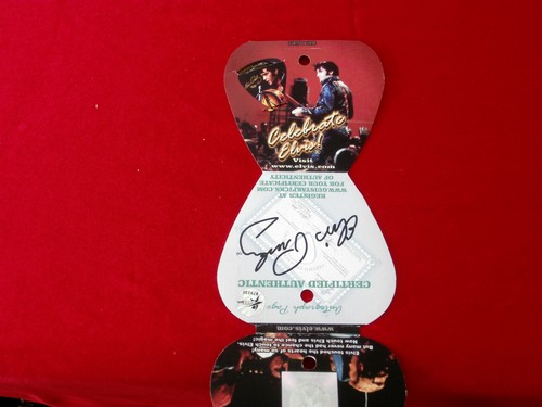 ELVIS PRESLEY~FINGER IMPRINTED GUITAR PICK~ ~ GUISTAR PICKS ~MINT ~COLLECTABLES - Picture 4 of 6