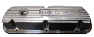 Shelby Engine Co 289/351 Finned Valve Cover - Pair (Polished Finish)