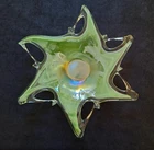 Vintage Murano Glass Bowl Trinket Dish 16"