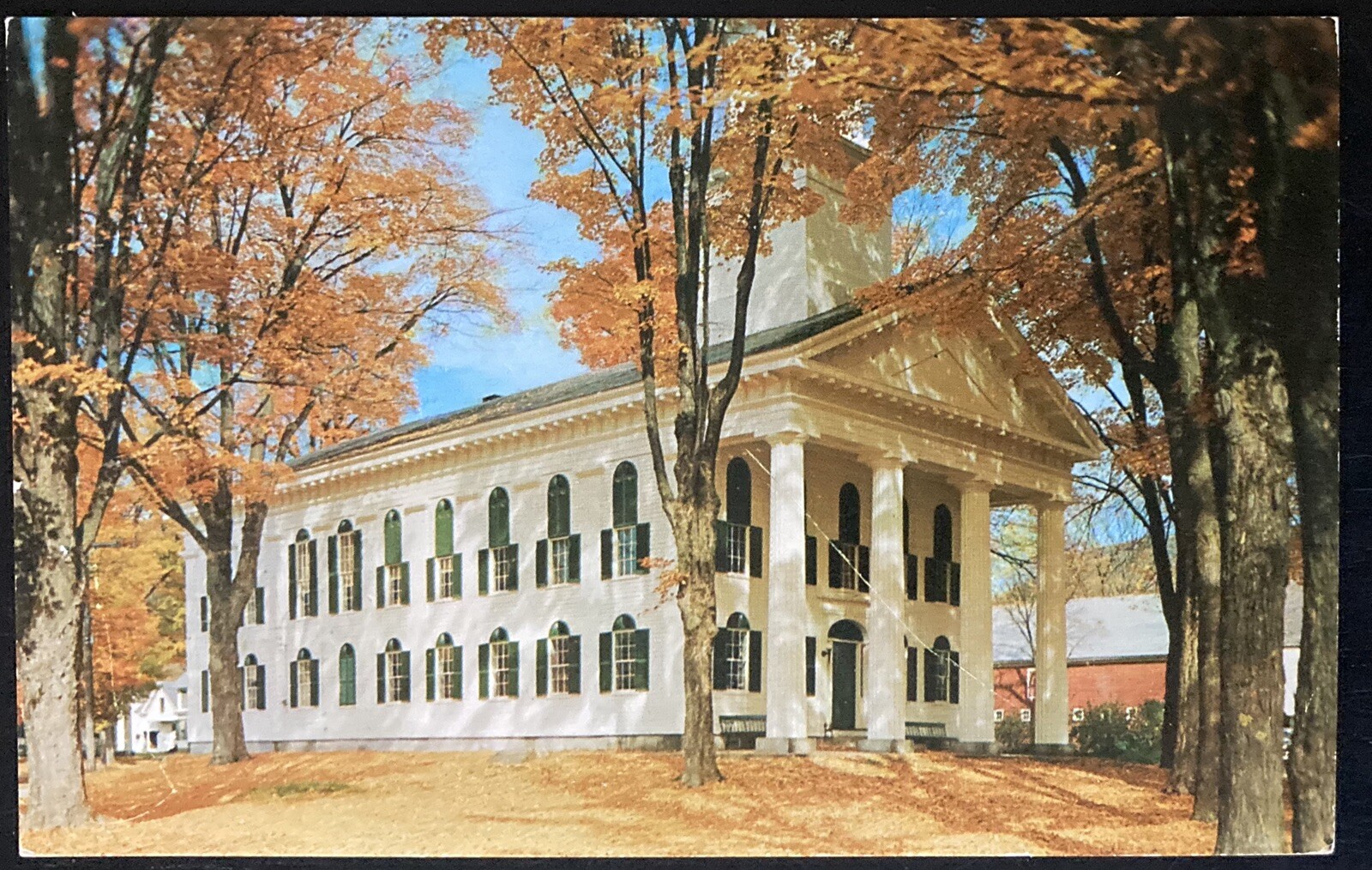 NEWFANE, VERMONT. C.1965 PC.(M34)VIEW OF WINDAM COUNTY COURT HOUSE eBay