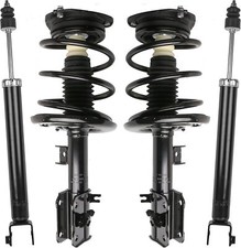 Front and Rear Complete Struts Assembly Shock Absorbers Compatible for Nissan