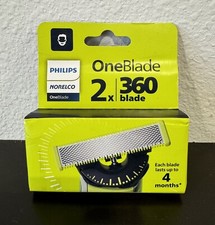 2pk-Philips Norelco OneBlade 360 Replacement Blades XP420/80