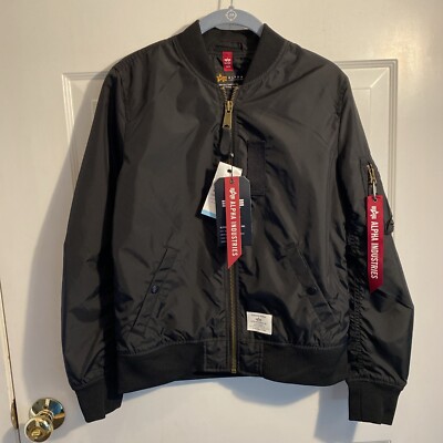 Alpha Industries L-2B Skymaster Gen II Flight Jacket Black Women s Small