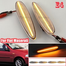 Clear For Fiat Brava Hgt 1995 1996 1997 1998-2001 Led Dynamic Side Marker Light