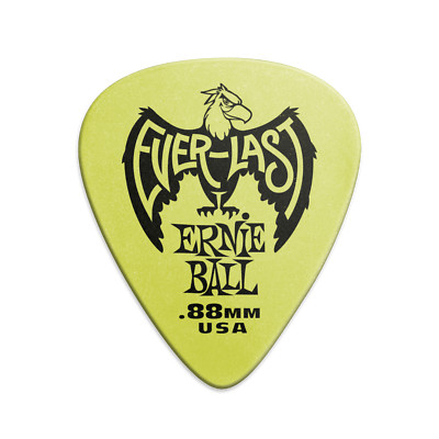 Ernie Ball Everlast Picks 0,88 mm grün - 12er-Pack