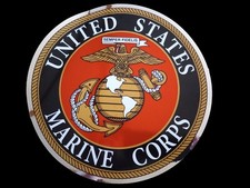 U.S MILITARY MARINE CORPS EGA OVERSIZED LARGE WINDOW DECAL STICKER 12" INCHES