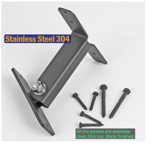 Heavy Duty Stainless Steel304 Pergola Roof Riser Beam Bracket 3 Pack - Picture 7 of 8