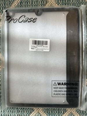 Hard sided iPad case. 10.2  for years 2019, 2020, 2021. 