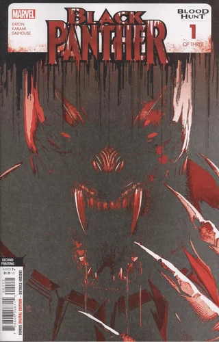 BLACK PANTHER 1 SORRENTINO V BLOOD HUNT 2ND PRINT NM- COMICS BOOKS JJCS FL