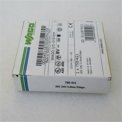 1Pc Wago Module 750-421 fe