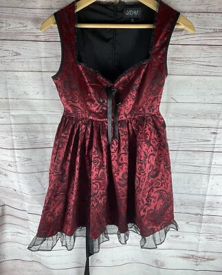 open lace back dress Current Mood Striped Mini Dress & Gloves Set