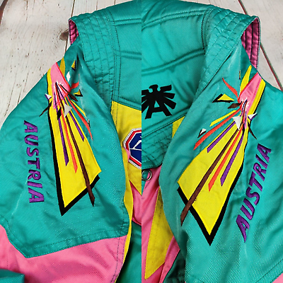 AUSTRIA ALPINE SKIING Jacket 1990/1991/1992 Ski Team Asics Vintage Women's  M/L