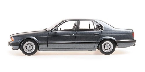 100023005 MINICHAMPS 1 18 BMW 730i (e32) 1986 GREY METALLIC NEW - Immagine 3 di 4
