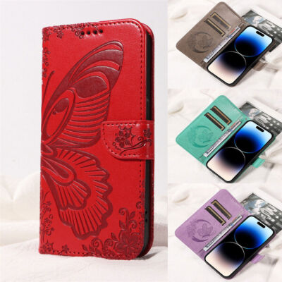 Butterfly Flip Wallet Phone Case for OPPO Realme 10 11 12 C65 C30 C35 C15 C20