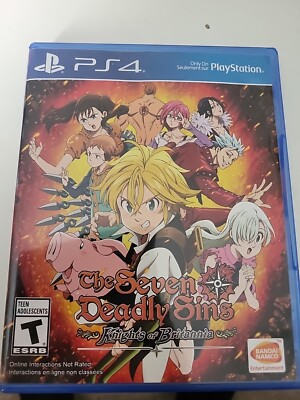 The Seven Deadly Sins: Knights of Britannia Playstation 4 PS4 Spiel NEU