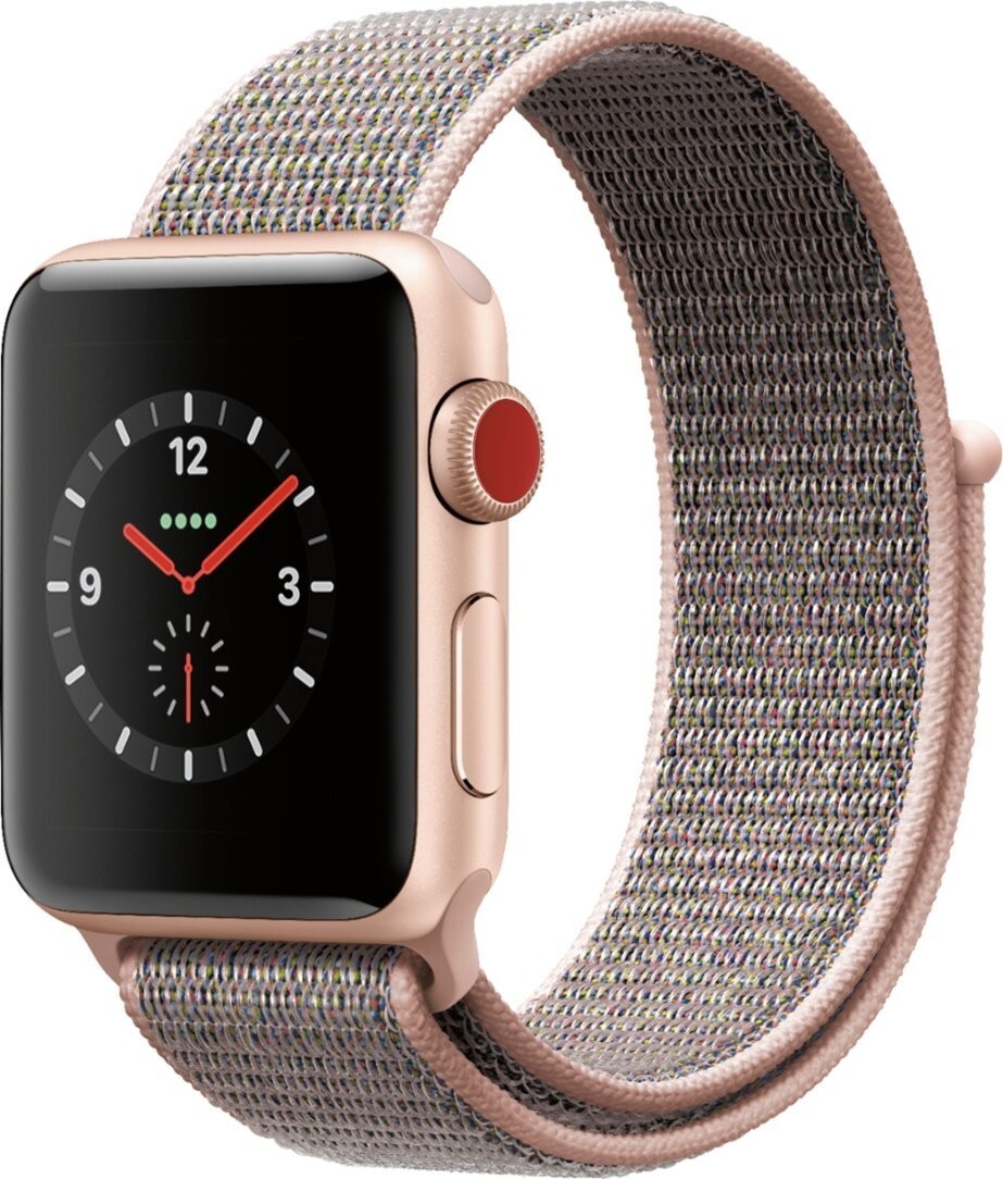 Apple Watch - Apple Watch series3 Gold アップルウォッチ 38mm Apple Watch Series 3 38mm Gold Aluminium MQJU2LL/A Pink Sand