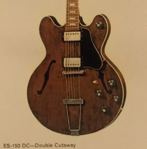 1968 Gibson ES-150 DC Dealer Sheet