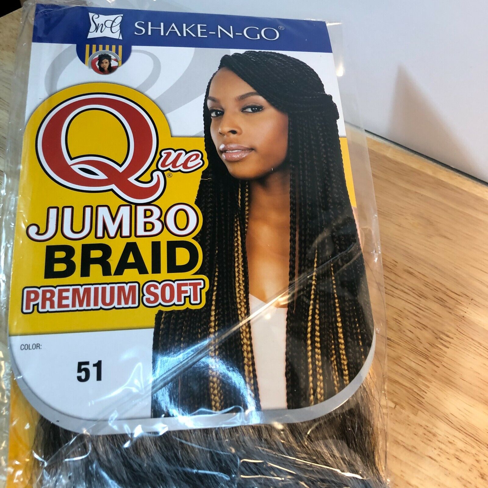 QUE SOFT 6X VALUE PACK JUMBO BRAIDING HAIR