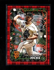 2024 Topps Holiday #H51 Jordan Hicks Plaid