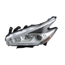 Halogen Headlight For Nissan Murano 2015-2016 Left Side w/LED DRL Chrome Housing