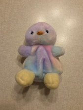 Aurora Palm Pals Plush 5" Rainbow Duck Duckling Chick