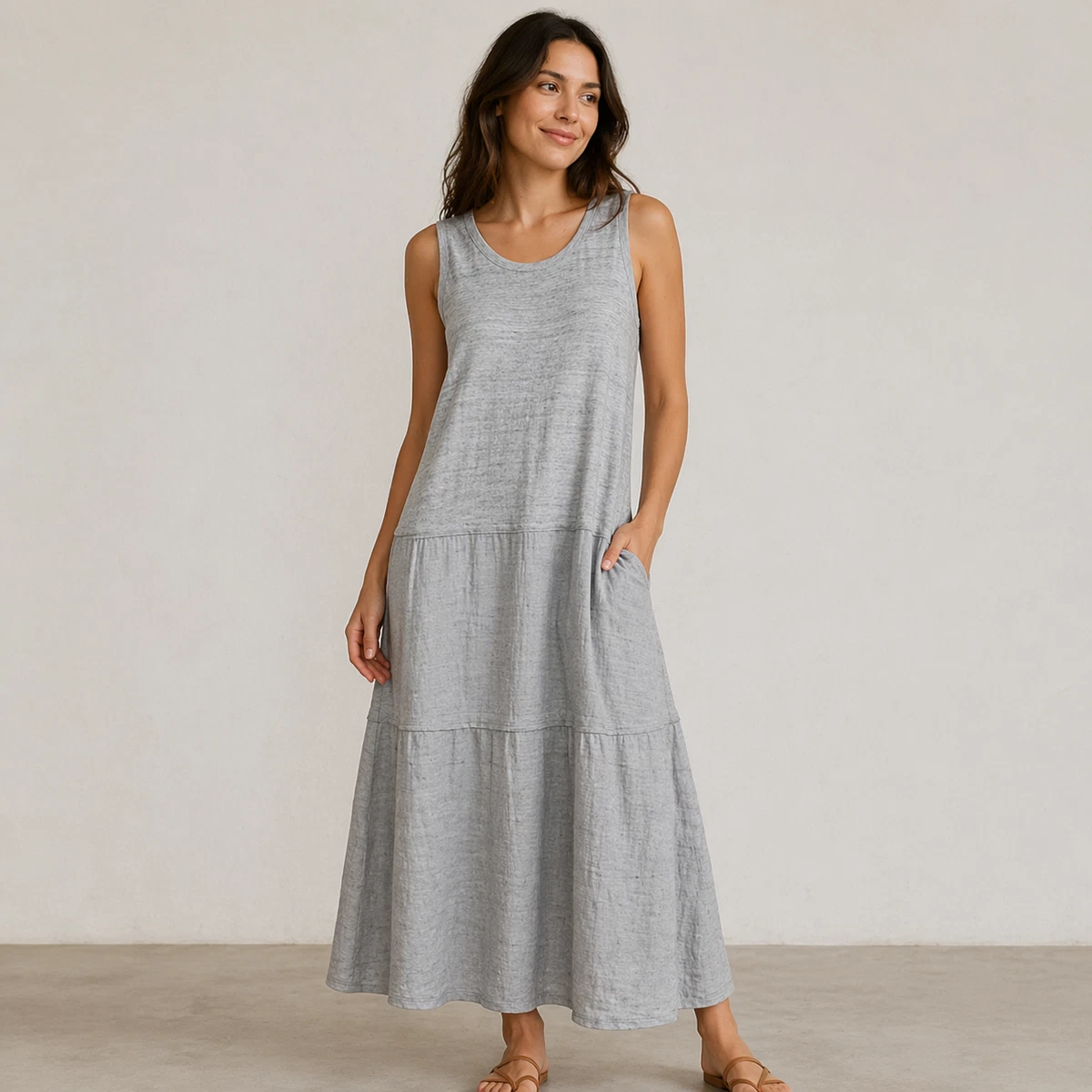 hansel and gretel linen dress Hansen and Gretel Roberta Dress in Ivory – Coco & Lola