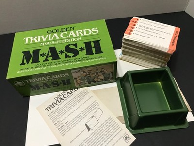 Vintage 1984 Golden Games - Golden Trivia Cards M.A.S.H. Edition - 216 Cards