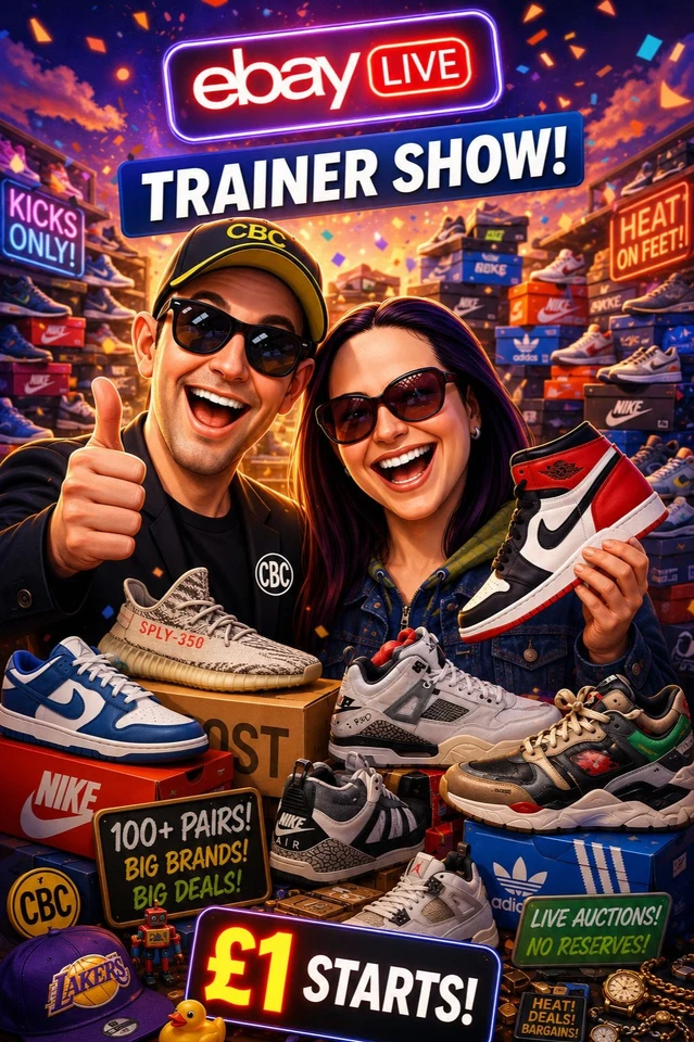 Trainers Shoes Footwear! 🔥 New & Pre Loved Bargains - £1 STARTS!