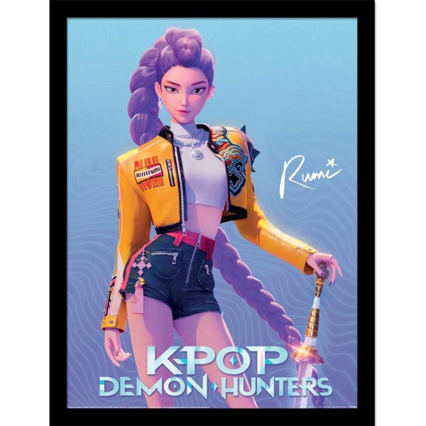 K-Pop Demon Hunter Rumi Picture 16 x 12 Teens Movie Xmas Birthday Gift