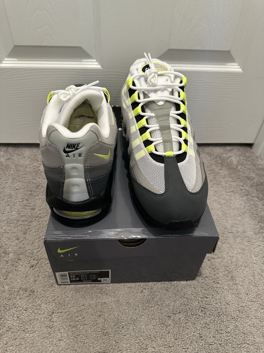 Size 15 - Nike Air Max 95 OG 2025 / 2026 Big Bubble - Neon for